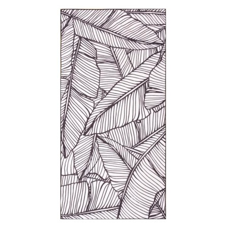 Beach towel with Ethel's handles "Leaves", 70*140 cm, 250g/m2,100%p/e-1