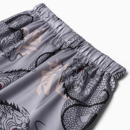 Pajama female (shirt and trousers) KAFTAN "Dragon", size 40-42, gray-9