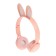 Wireless headphones Y08R, invoices, children's, BT 5.1, backlight, 400 mAh, pink