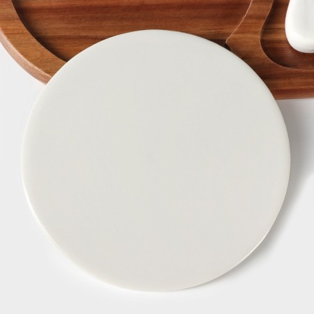 Rudolf cheese set, 2 knives, 28 × 18.5 × 1.5 cm, acacia-3