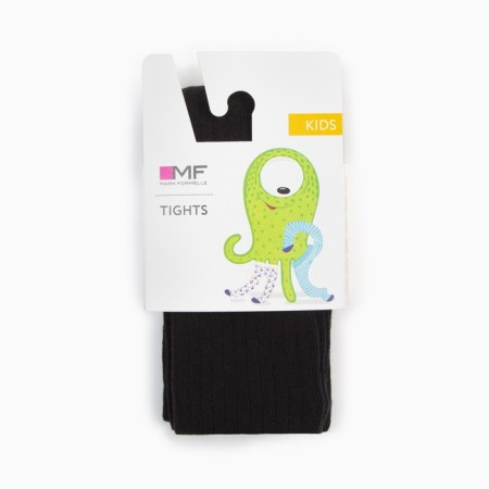 Pantyhose children, black color, height 116-122 cm-5