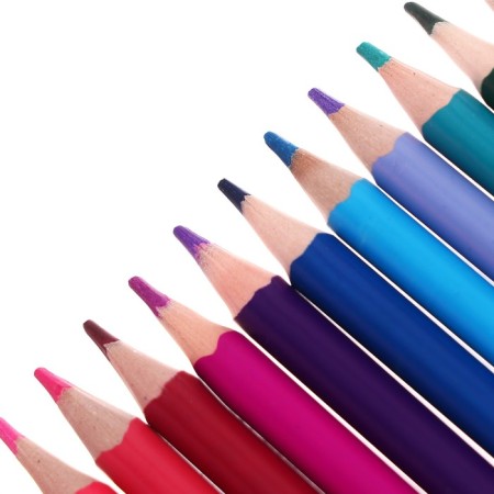 Drawing set, with coloring, pink-9