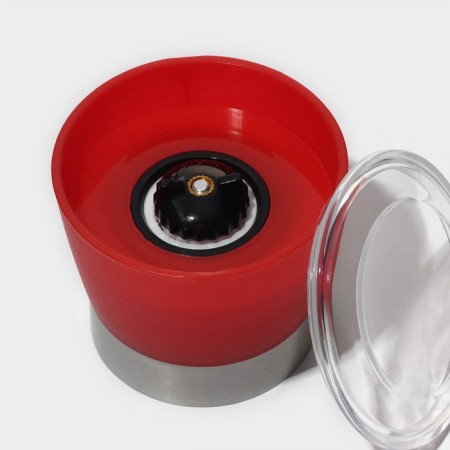 Mill for spices "Modern", 200 ml, 6.5 × 18.8 cm, red color-7