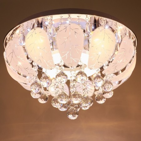 Economic Service chandelier with PDU 5034/6 6HE27, 40W chrome 50x50x24 cm-2