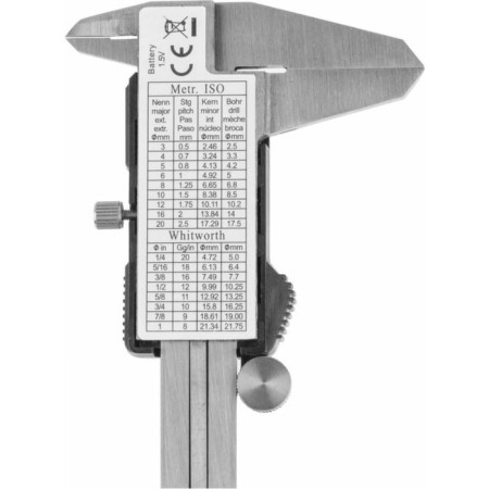 Tygenzirkhkla digital Startul ST3507-150, SCC-3, case, accuracy 0.02 mm, 150 mm-4