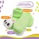 Set of socks - rattles "bunnies", 2 pcs, crumb me