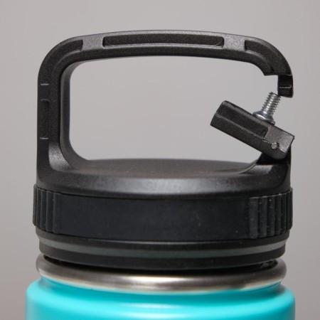 Thermos, 550 ml, carbine, retains heat 24 hours, blue-1
