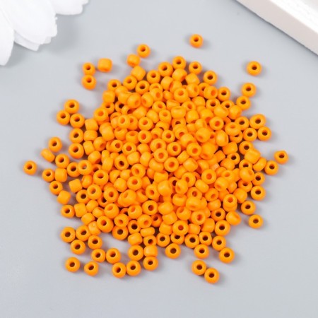 Beads "Zlatka" 08/0, 3 mm, 10 g 0050M Orange-1