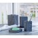 Axentia Granada toilet from shale, natural stone anthracite 9.5x36x9.5 cm