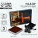 Gift set "Holiday every day", stones for whiskey, cigarette case