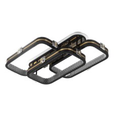 Causteen of Tilda PDU 3XLED 132W 3000-6000K RGB black gold 70x42x16cm