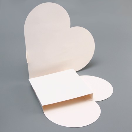 Box for sweets, 18 x 18 x 3 white. Confectionery packaging-2
