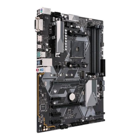 ASUS Prime B450-Plus, AM4, B450, 4XDDR4, DVI, HDMI, ATX.-1