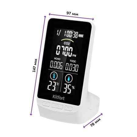 CO2 KITFORT sensor KT-3344, 5 W-7