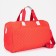 Board Road on a zipper, an outer pocket, a long belt, a suitcase holder, red color red