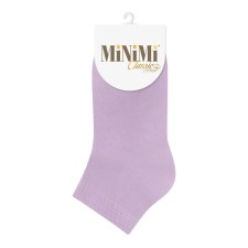 Women's socks shortened Mini Cotone, size 35-38, Lilla color