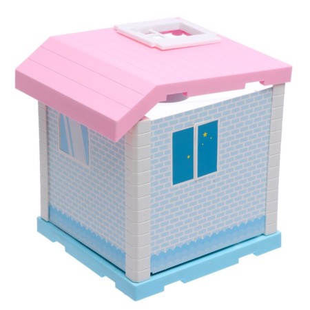 Toy "furniture for dolls" with light, with accessories, mix-4