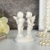 Souvenir Polystone "Angels Kiss on the Heart" set 2 pcs 6x4x3.5 cm