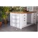Corridgery stand, rectangular, 4 tiers, chromium color, mg004