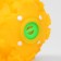 The croaking ball for dogs is large, hard, 9.5 cm, yellow