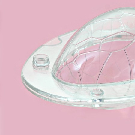 Mold Dolyana "Chocolate Egg", silicone, 14 × 11.5 × 9 cm, color transparent color-5