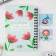 Gift set: notebook A6, 60 sheets and magnetic bookmarks 2 pcs "Favorite Educator"