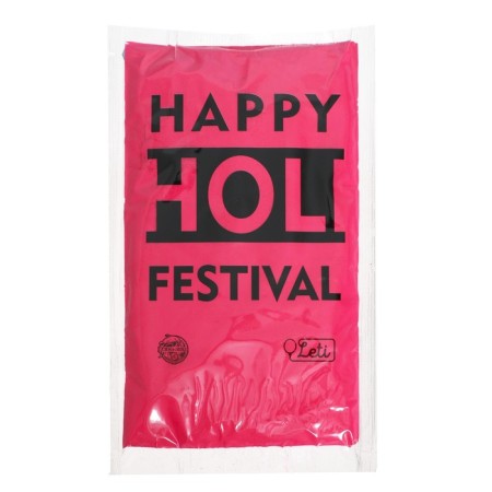 Holi paint, raspberry color, 100 g-3
