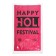 Holi paint, raspberry color, 100 g
