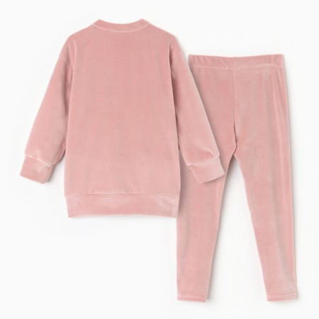 Kidshot costume (sweatshirt, leggings) KAFTAN PLUSHY R.34 (122-128), pink-12