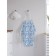Apron of a kitchen with a photo print "Blue petals", adjustable, size OS