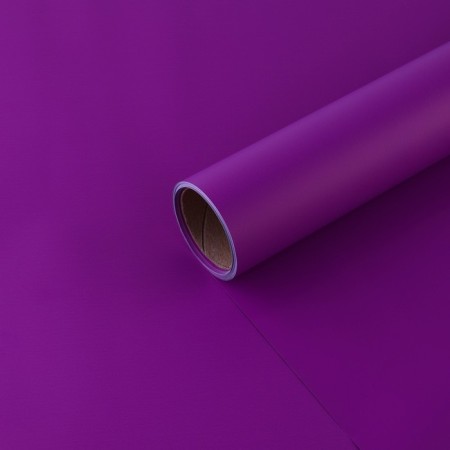 Flower Flower Flower Packing matte "Lilac", 0.5 x 8 m