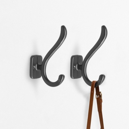 Furniture hook Cappio Smile, two -rod, black-8