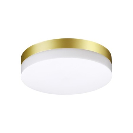 Opal lamp, 1x18W LED, 4000K, 1700LM, IP54, color gold