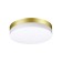 Opal lamp, 1x18W LED, 4000K, 1700LM, IP54, color gold