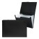 Folder Carder Calligrata 13 Department. A4 plastic 0.7mm black. Mix TsV rubber bands