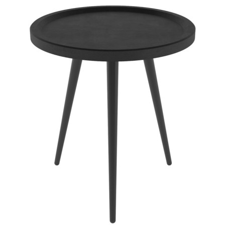 Journal table "Batle", 420 × 420 × 465 mm, color black loft-2