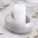 Gypsum Summary of Gypsum, 14.5x10x6.5cm, marble with black stripes