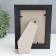 Photo frame plastic 10x15 cm 742 Gold (plastic screen)