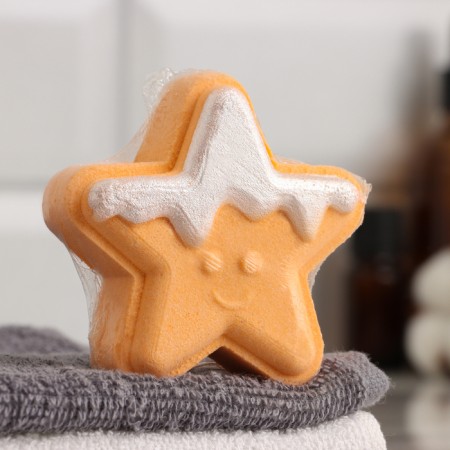 Bombing for the bathtub New Year "Gingerbread Star" cookies "Dobroparov"-1