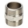NIPPEL STUT SFT-0004-000011, 1 ", outer/outer thread, nickelled brass
