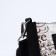 Bag Cross-Body L-Craft with a zipper, external pocket, black/beige color