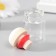 Decor for creativity glass "A bottle with a round lid" 5 ml, 2.2x2.2x3 cm