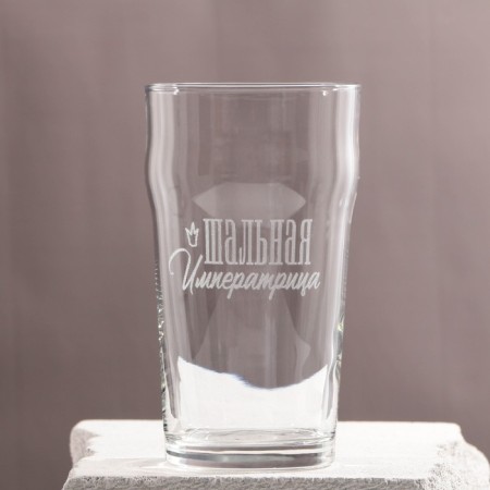 Glass "Slag Empress" engraving, 570 ml