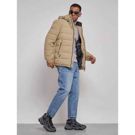 Sports male winter, size 52, beige color-14