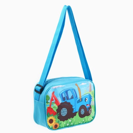 Children's handbag 19.5*14.5*7cm, Blue Tractor