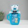 Photo frame plastic 16x11 cm "Tigerok in a cup" Blue 29.5x8x19.5 cm