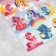 Paper stickers “Magic Unicorns”, with coloring on the back, 11 × 15.5 cm