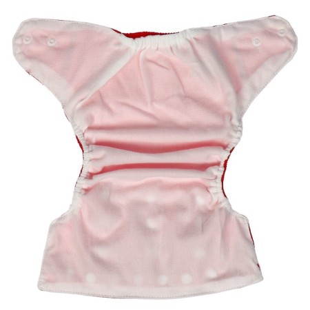 Reusable diaper, red color-7
