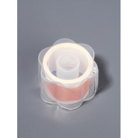 Protective plate d/legs on a CL base in the winding beige/transparent pak from-2