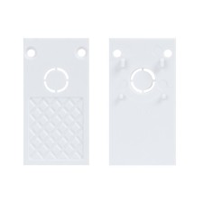 Коннектор-заглушка для магнитного шинопровода Arte Lamp Linea-Accessories A482033, 0.3х2.5х5 см, белый